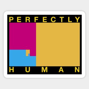 Perfectly Human - Pansexual Pride Flag Magnet